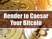 Render to Caesar Your Bitcoin